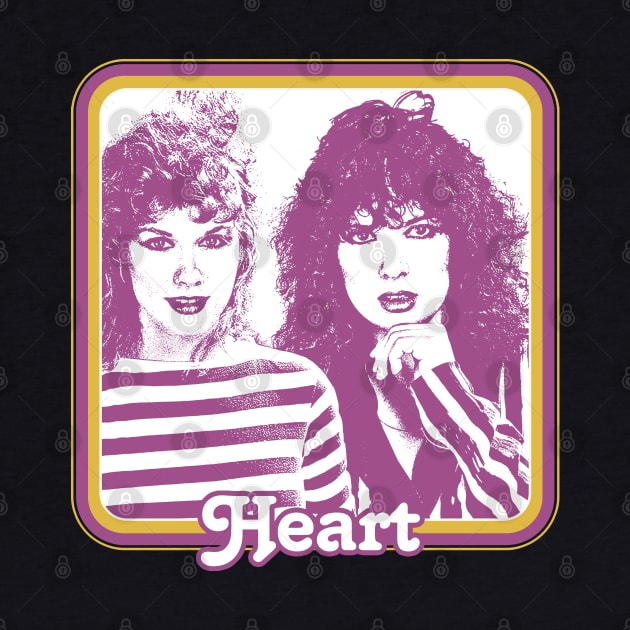 Heart / 80s Styled Original Fan Design by DankFutura